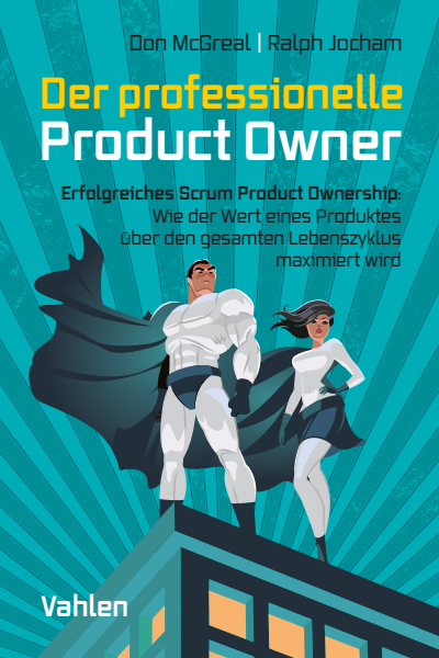 Cover of book: Der professionelle Product Owner