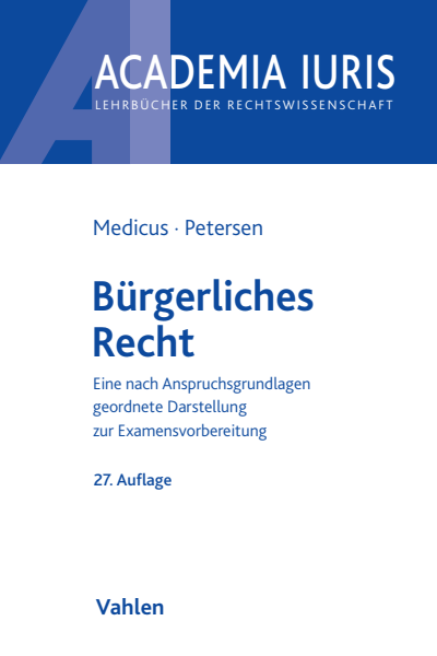 Cover des Buchs: Bürgerliches Recht
