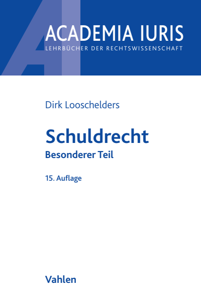 Cover des Buchs: Schuldrecht
