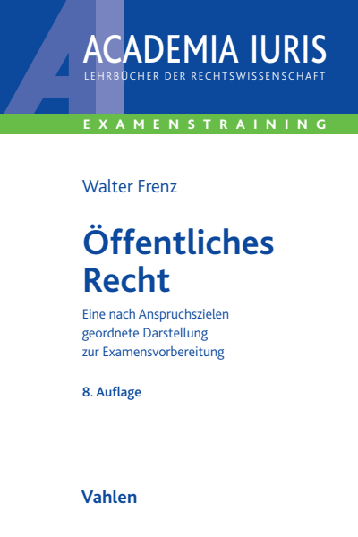 Cover des Buchs: Öffentliches Recht