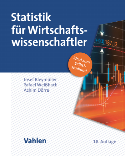 Cover of book: Statistik für Wirtschaftswissenschaftler