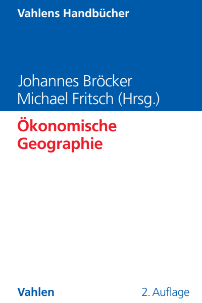 Cover of book: Ökonomische Geographie