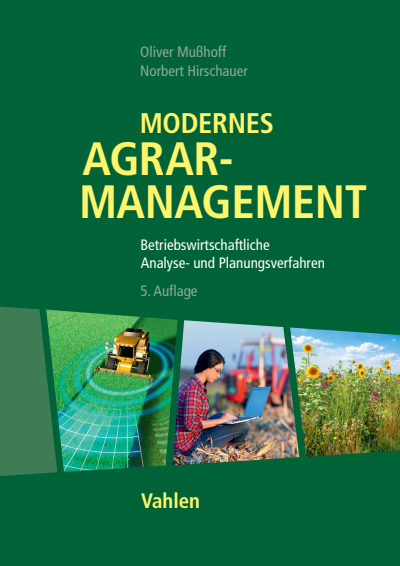 Cover des Buchs: Modernes Agrarmanagement