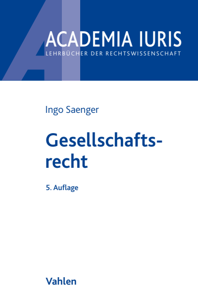 Cover des Buchs: Gesellschaftsrecht