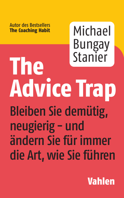 Cover of book: The Advice Trap