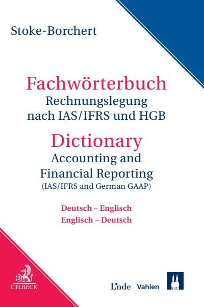 Cover des Buchs: Fachwörterbuch Rechnungslegung nach IAS / IFRS und HGB