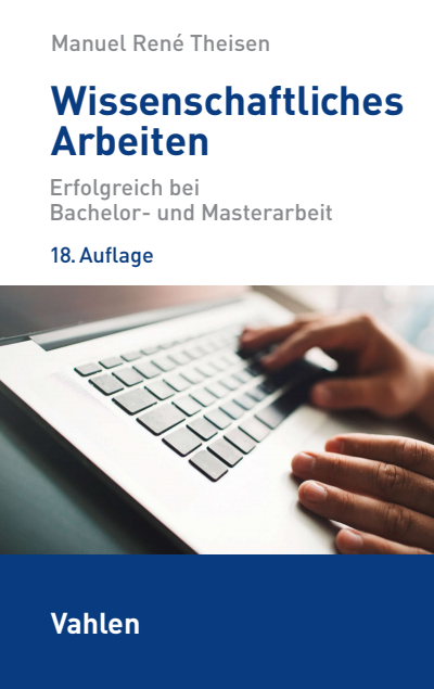Cover des Buchs: Wissenschaftliches Arbeiten