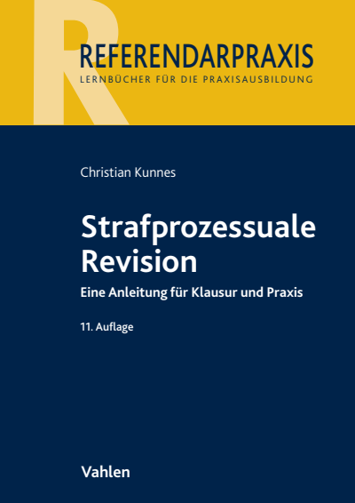Cover of book: Strafprozessuale Revision