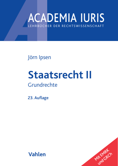 Cover des Buchs: Staatsrecht II
