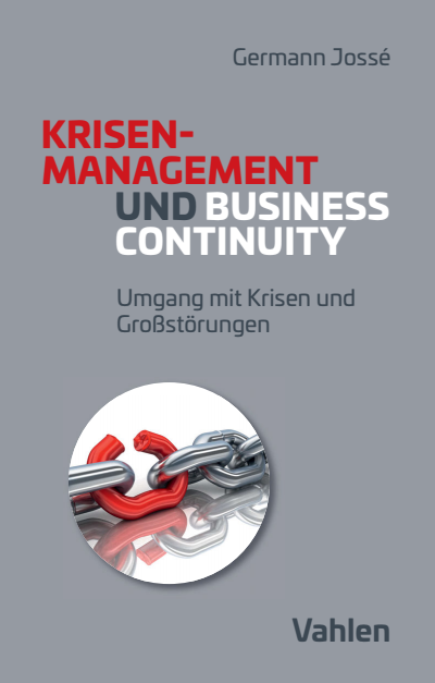 Cover des Buchs: Krisenmanagement und Business Continuity