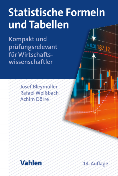 Cover of book: Statistische Formeln und Tabellen