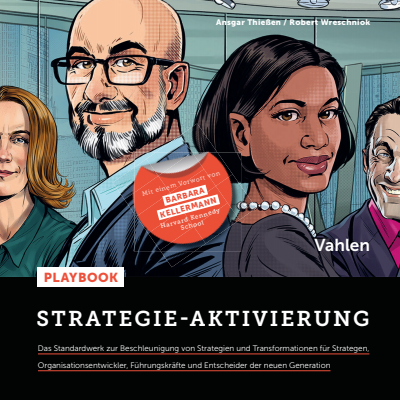 Cover of book: Playbook Strategie-Aktivierung