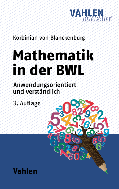 Cover of book: Mathematik in der BWL