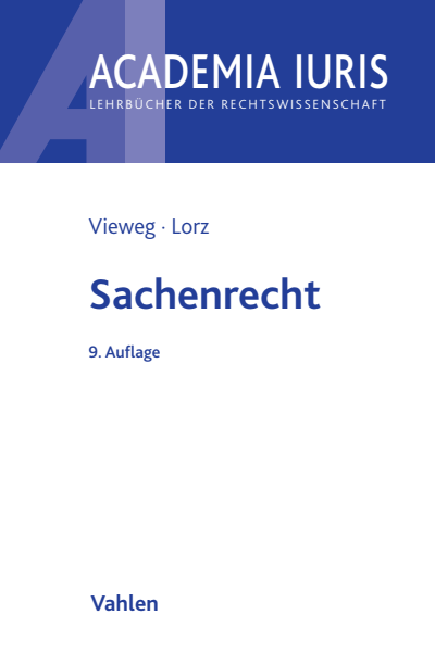 Cover des Buchs: Sachenrecht