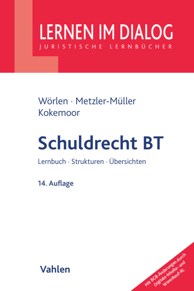 Cover des Buchs: Schuldrecht BT