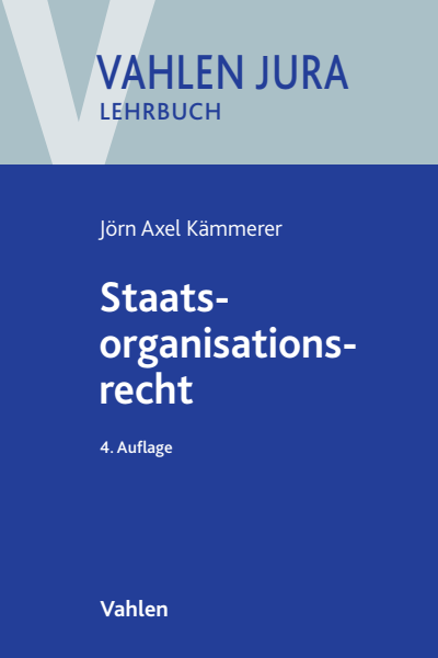 Cover des Buchs: Staatsorganisationsrecht