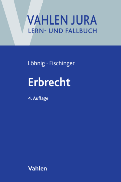 Cover of book: Erbrecht
