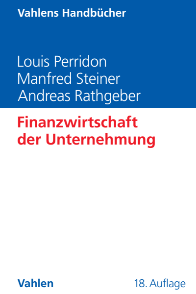 Cover of book: Finanzwirtschaft der Unternehmung