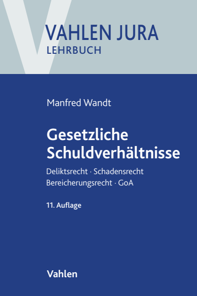 Cover des Buchs: Gesetzliche Schuldverhältnisse