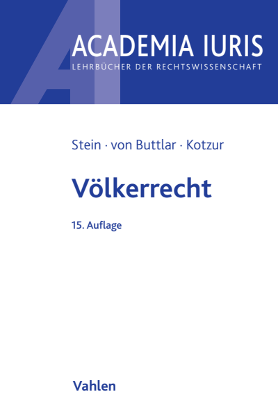 Cover des Buchs: Völkerrecht