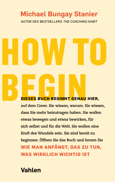 Cover des Buchs: How to begin