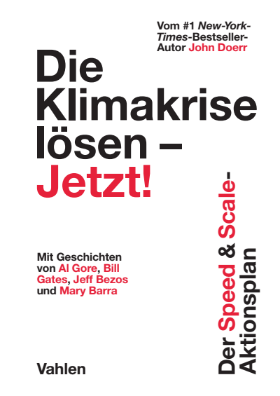 Cover des Buchs: Die Klimakrise lösen – Jetzt!