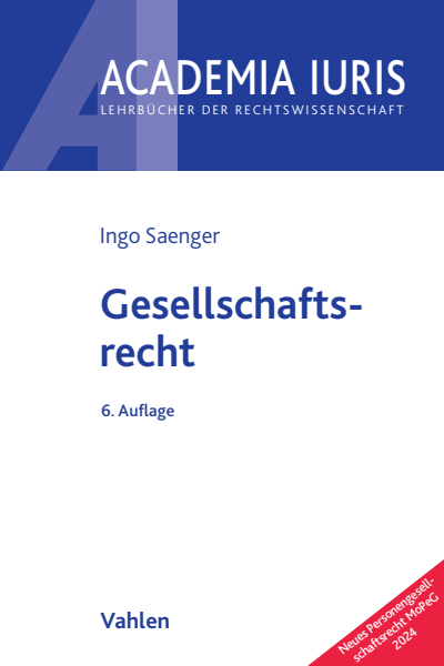 Cover of book: Gesellschaftsrecht
