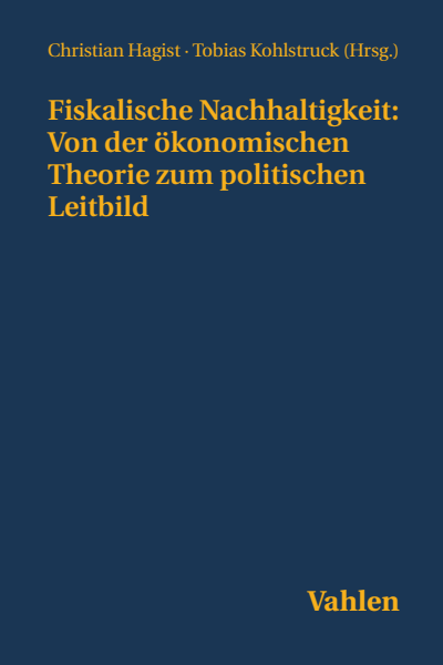 Cover of book: Fiskalische Nachhaltigkeit