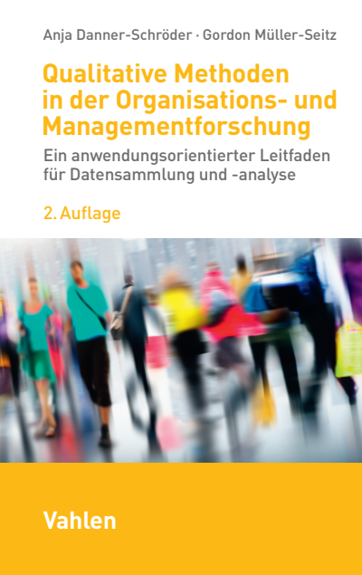 Cover of book: Qualitative Methoden in der Organisations- und Managementforschung