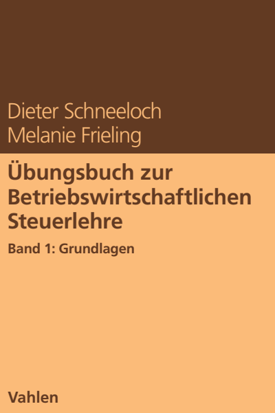 Cover of book: Übungsbuch zur Betriebswirtschaftlichen Steuerlehre
