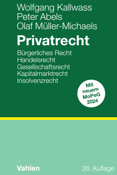 Cover of book: Privatrecht