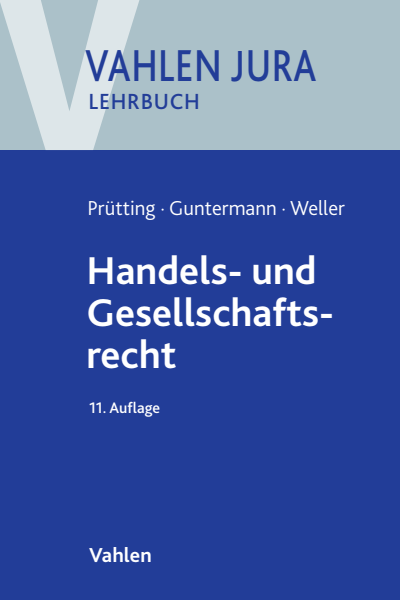 Cover des Buchs: Handels- und Gesellschaftsrecht