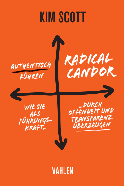 Cover of book: Radical Candor - Authentisch führen