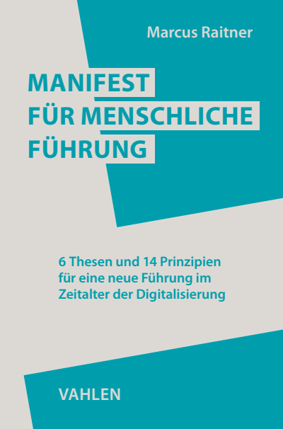 Cover of book: Manifest für menschliche Führung