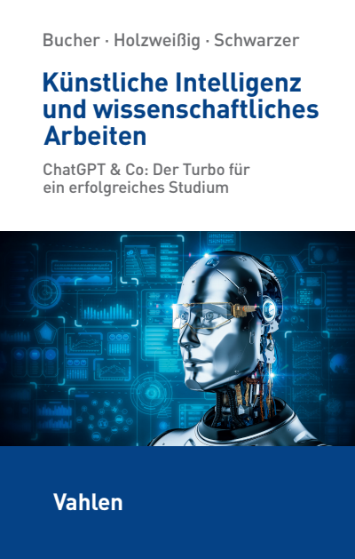 Cover of book: Künstliche Intelligenz und wissenschaftliches Arbeiten