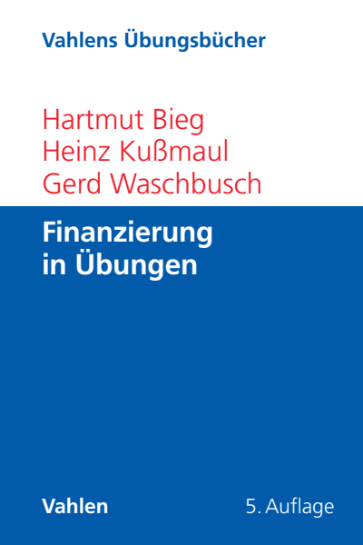 Cover des Buchs: Finanzierung in Übungen