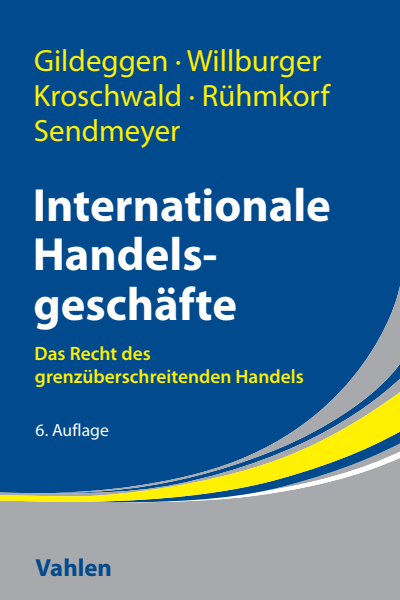 Cover of book: Internationale Handelsgeschäfte