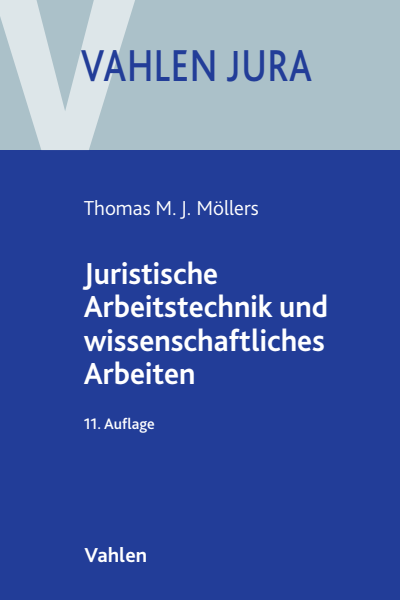 Cover of book: Juristische Arbeitstechnik und wissenschaftliches Arbeiten