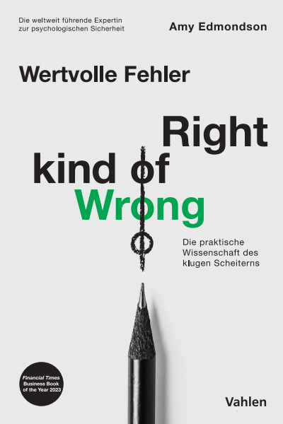 Cover of book: Wertvolle Fehler - Right Kind of Wrong
