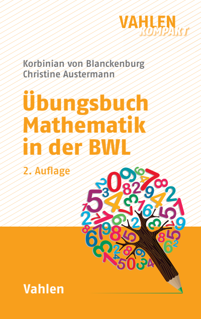 Cover of book: Übungsbuch Mathematik in der BWL