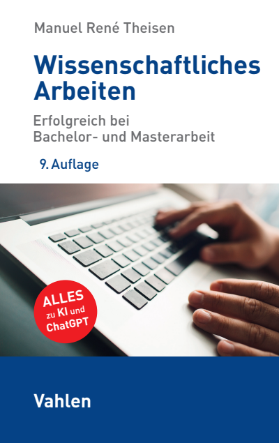 Cover of book: Wissenschaftliches Arbeiten