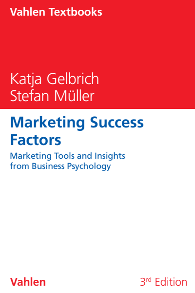 Cover of book: Marketing Success Factors
