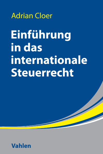 Cover of book: Einführung in das Internationale Steuerrecht