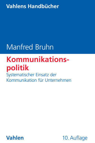 Cover of book: Kommunikationspolitik