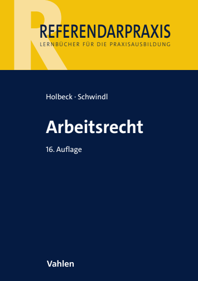 Cover des Buchs: Arbeitsrecht