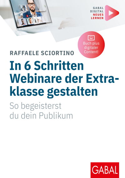 Cover des Buchs: In 6 Schritten Webinare der Extraklasse gestalten