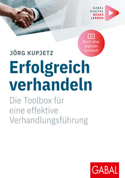 Cover des Buchs: Erfolgreich verhandeln