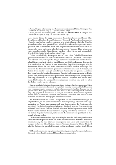 Cover der Ausgabe: Gnomon Jahrgang 78 (2006), Heft 7