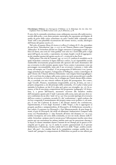 Cover der Ausgabe: Gnomon Jahrgang 80 (2008), Heft 7