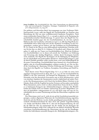 Cover der Ausgabe: Gnomon Jahrgang 80 (2008), Heft 8